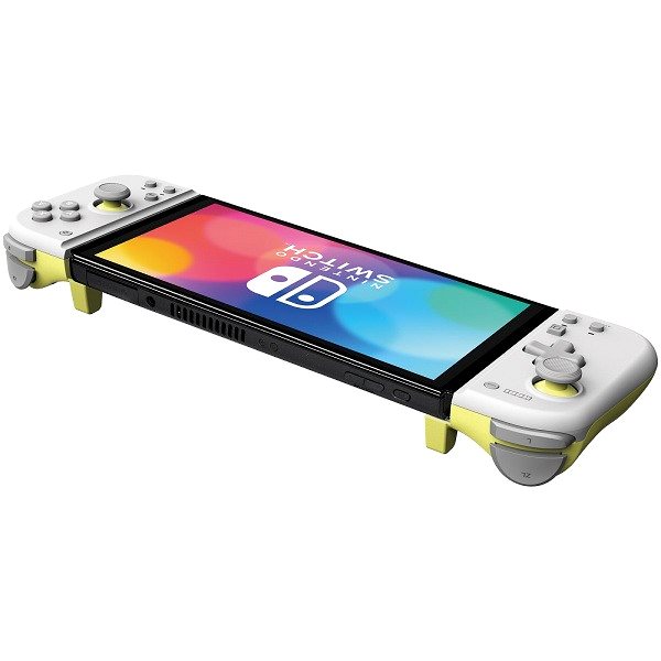 Gamepad Hori Split Pad Kompakt - Hellgrau/Gelb - Nintendo Switch ...