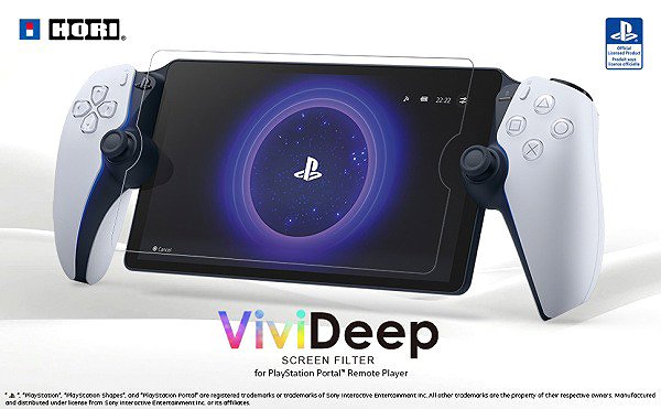 Glass Screen Protector Hori PlayStation Portal ViviDeep Screen Protector ...