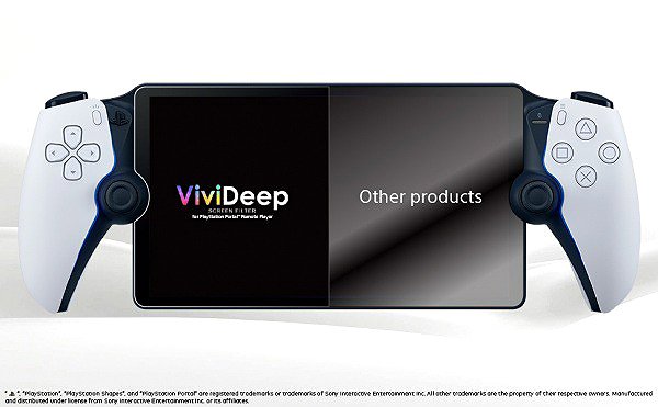 Glass Screen Protector Hori PlayStation Portal ViviDeep Screen Protector ...