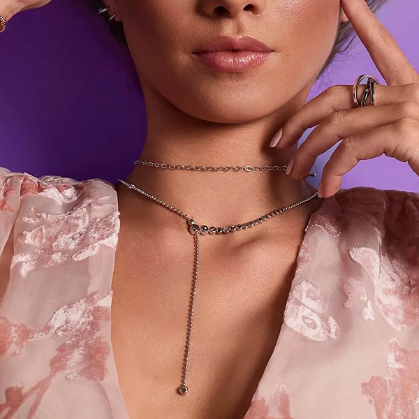 HOT DIAMONDS Linked DN217 Necklace (Ag 925/1000; 11.85g).