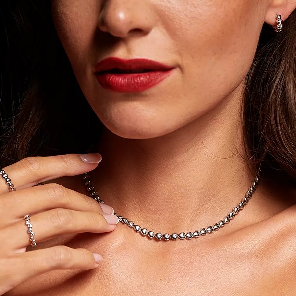 HOT DIAMONDS Serenity DN226 Necklace (Ag 925/1000; 21.52g).