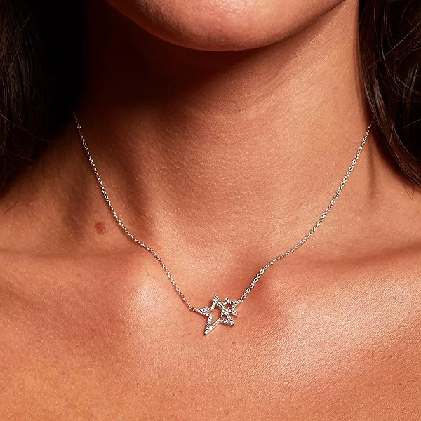 HOT DIAMONDS Shimmer DN229 Necklace (Ag 925/1000; 2.58g).