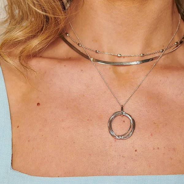 HOT DIAMONDS String Necklace DP1108 (Ag 925/1000, 3.8g).