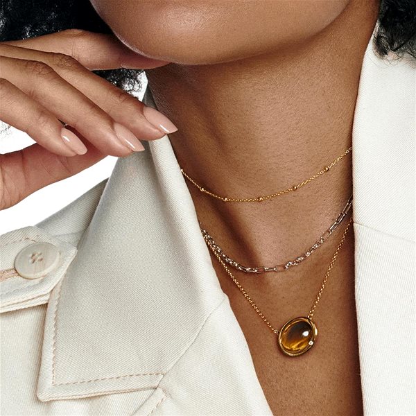 HOT DIAMONDS Gemstone DN188 Necklace (Ag 925/1000, 4.34g).
