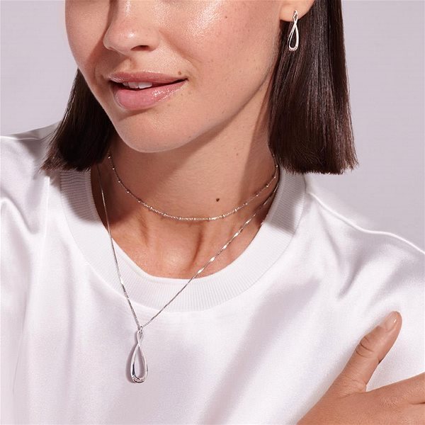 HOT DIAMONDS Most Loved DP927 Necklace (Ag 925/1000, 4.57g).
