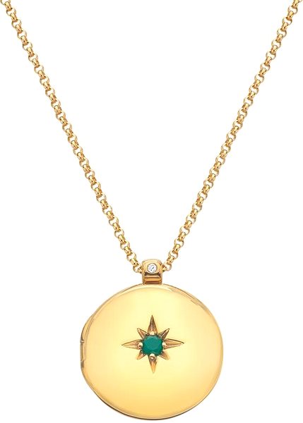 HOT DIAMONDS Gemstone DP932 Necklace (Ag 925/1000, 6.8g).