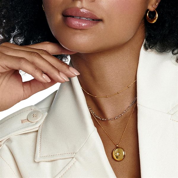 HOT DIAMONDS Gemstone DP933 Necklace (Ag 925/1000, 6.8g).