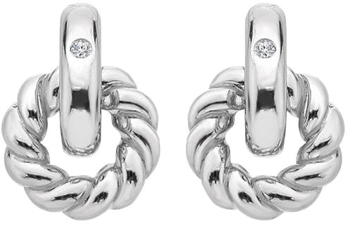 HOT DIAMONDS Willow DE804 earrings (Ag 925/1000; 3.5g).