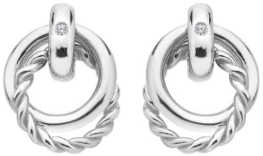HOT DIAMONDS Willow DE805 earrings (Ag 925/1000; 3g).
