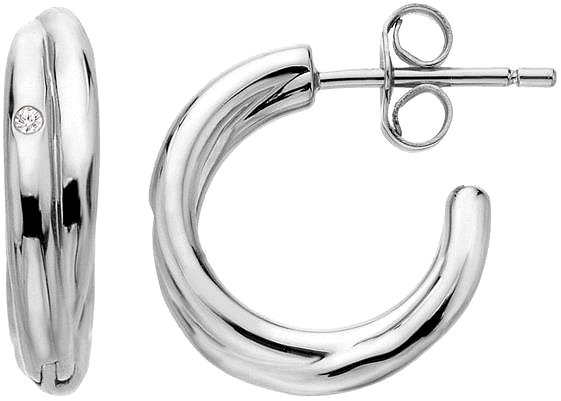 HOT DIAMONDS Aura DE822 earrings (Ag 925/1000; 4.5g).