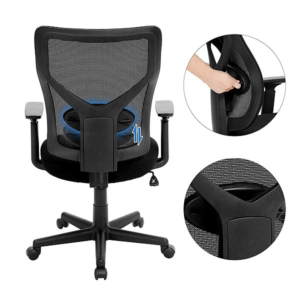 Office Chair Houseland Karhone black ...