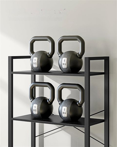Shelving Unit Songmics Vasagle Luna shelving unit black ...