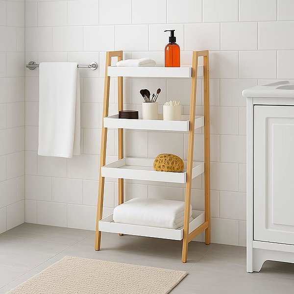 Shelving Unit House 5 Cotia Natural / White ...