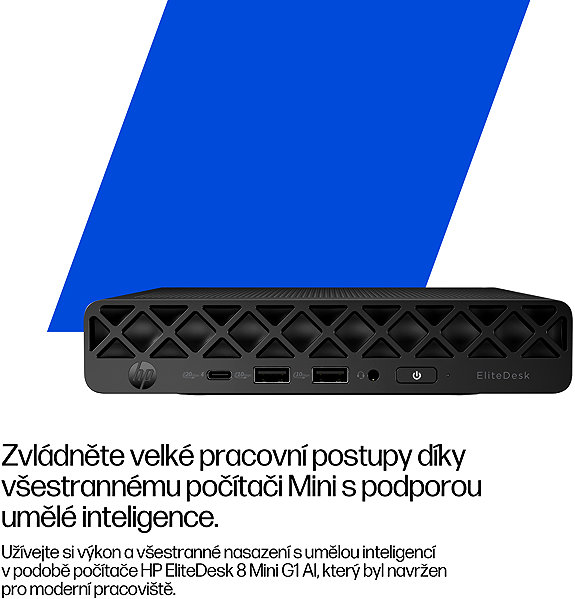 Mini PC HP EliteDesk 8 G1i Black ...