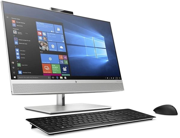 All In One PC HP EliteOne 800 G6 Touch Lateral view