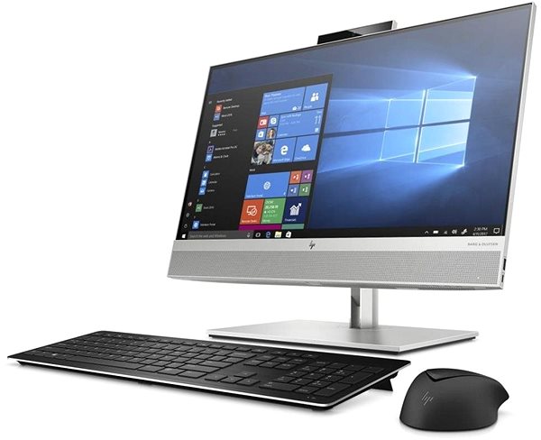 All In One PC HP EliteOne 800 G8 Lateral view