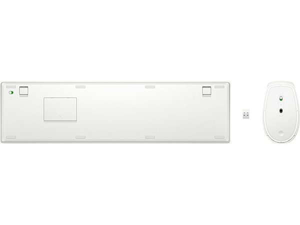 Keyboard and Mouse Set HP 650 Wireless Keyboard & Mouse White - HU ...