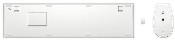 Keyboard and Mouse Set HP 655 Wireless Mouse and Keyboard White - CZ/SK ...