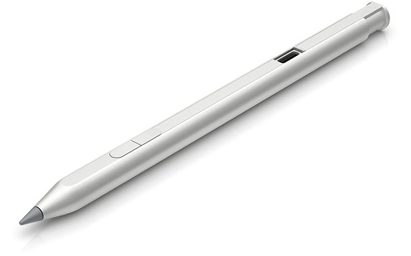 Touchpen (Stylus) HP Rechargeable MPP 2.0 Tilt Pen - silver Screen