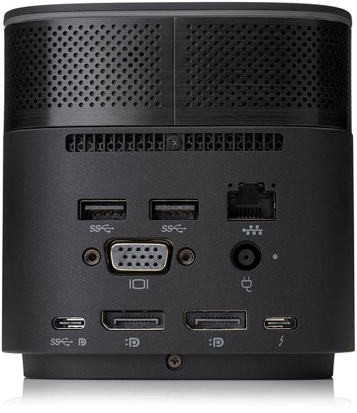 Dokkoló állomás HP Thunderbolt Dock G2 + audio modul Csatlakozási lehetőségek (portok)