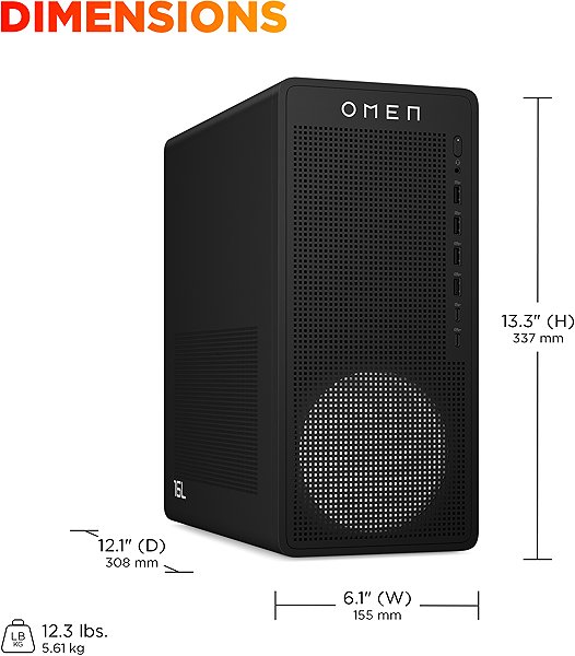 Gaming PC OMEN by HP TG03-0906nc Black ...