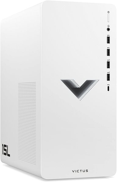 Gaming PC Victus by HP TG02-0002nc White Lateral view