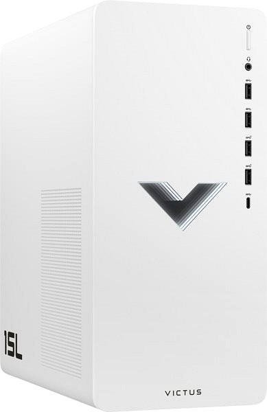 Gaming PC Victus by HP TG02-0001nc White Lateral view