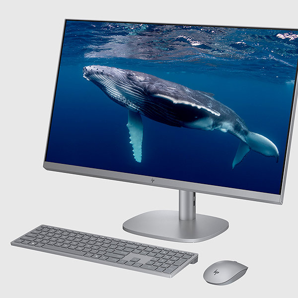 All In One PC HP Omnistudio X 27-cs0003nn BM7L8EA Silver ...