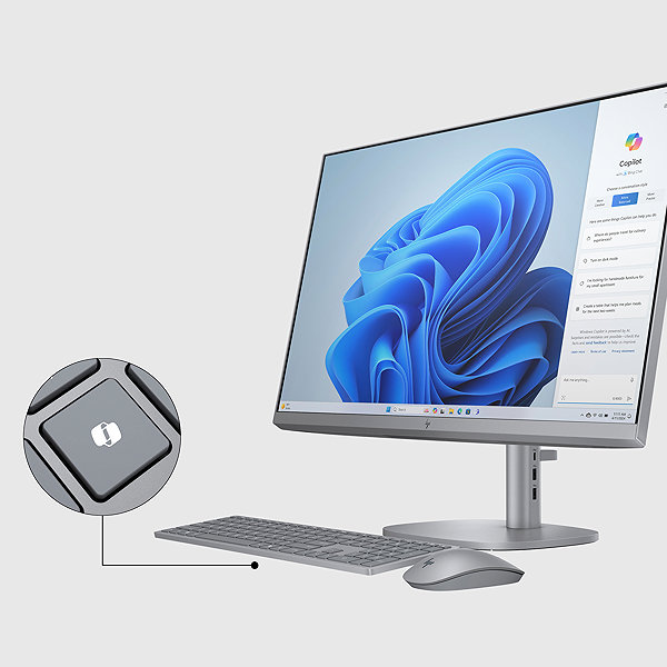 All In One PC HP OmniStudio X 32-c0002nn BM7M1EA Silver ...