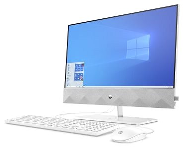 All In One PC HP Pavilion 24-k0000nc White Lateral view