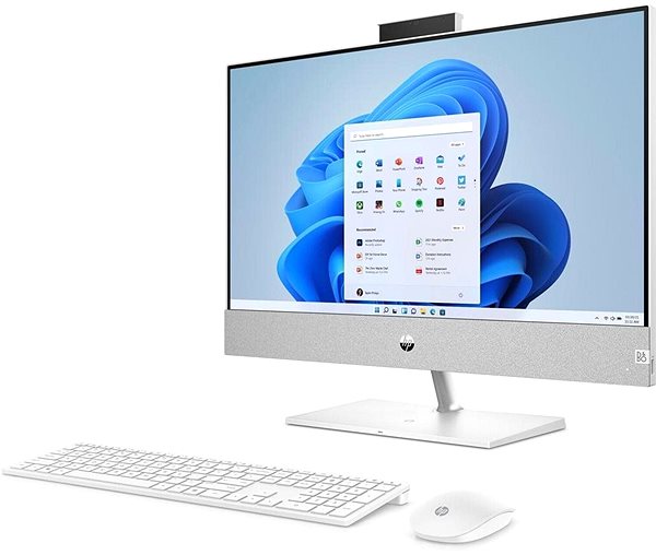 All In One PC HP Pavilion 27-ca0000nc White Lateral view