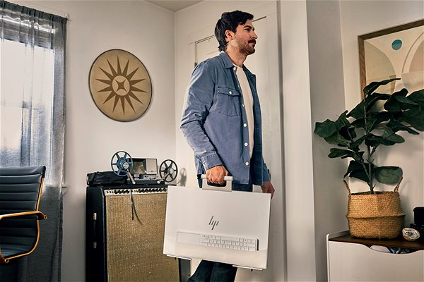 HP ENVY Move 24-cs0001nc White - portable all-in-one PC.