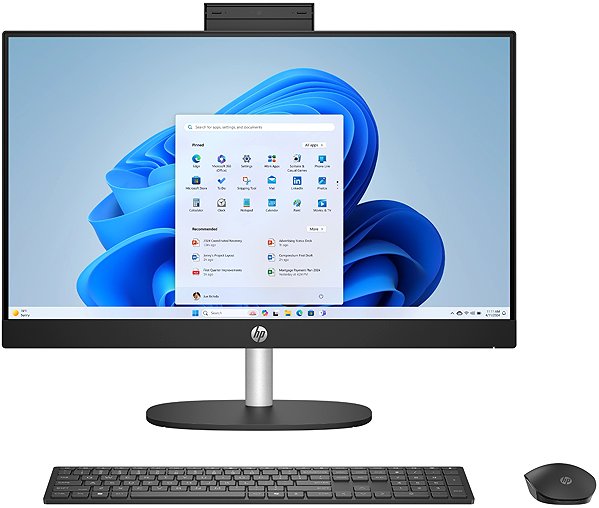 All In One PC HP 24-cr0013nc Black ...