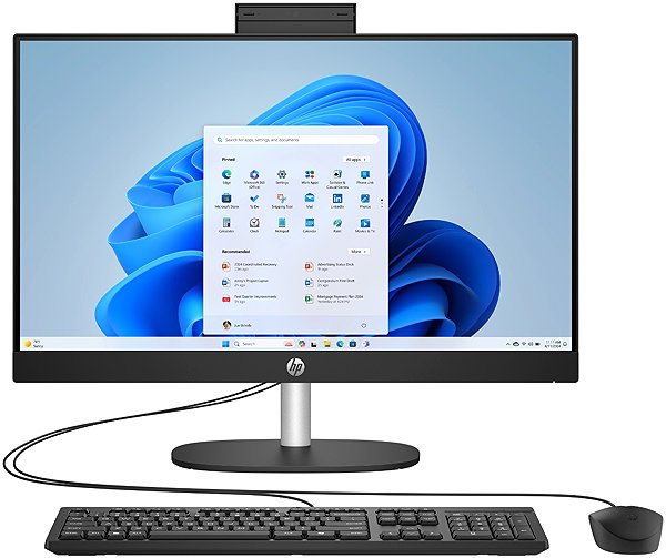 All-in-One PC HP 24-cr0005nc Black.