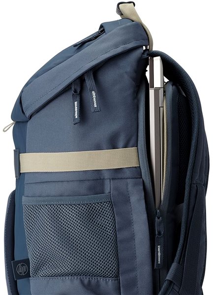 Batoh na notebook HP 15,6 Odyssey Sport Backpack Ocean Blue Bočný pohľad