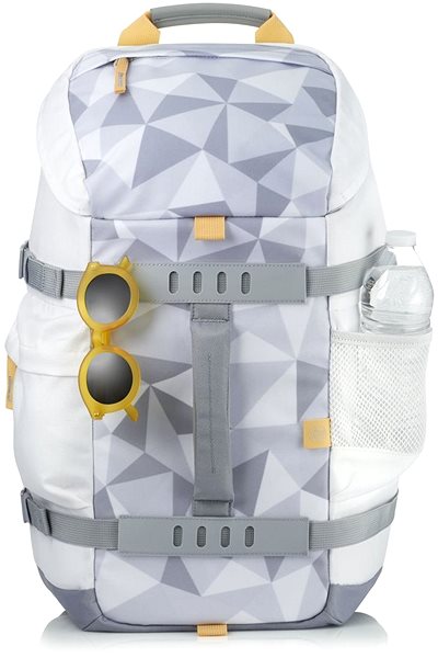 Batoh na notebook HP 15,6 Odyssey Sport Backpack Facets White Screen