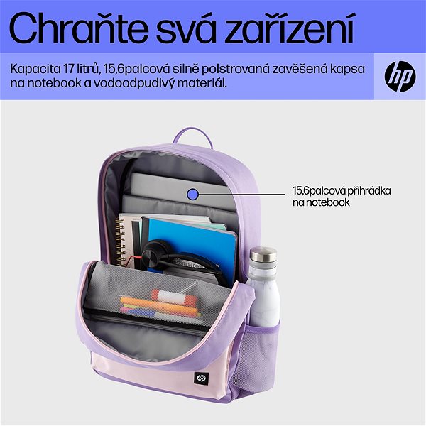 Laptop-Rucksack HP Campus Lavender Backpack 15.6