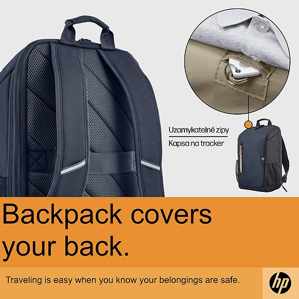 Laptop Backpack HP Travel 18l Laptop Backpack Iron Grey 15.6