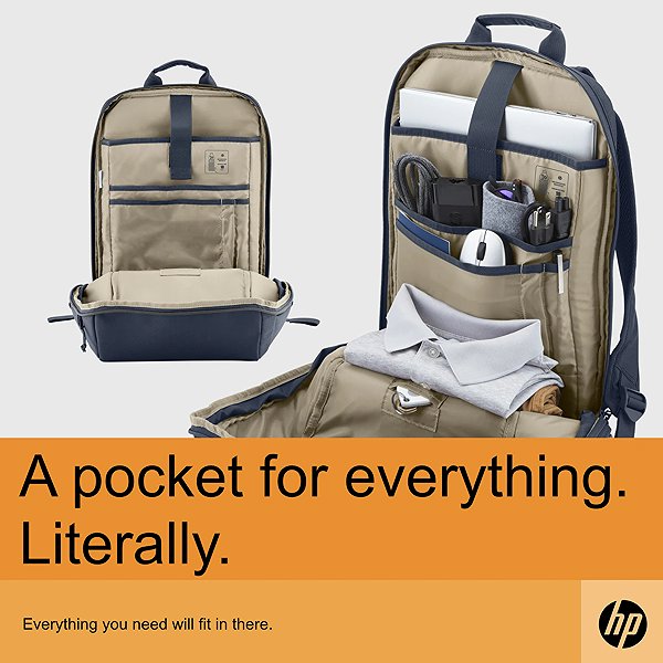 Laptop Backpack HP Travel 18l Laptop Backpack Blue Night 15.6