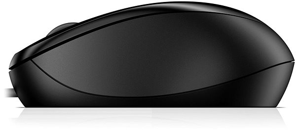 Maus HP Wired Mouse 1000 Seitlicher Anblick