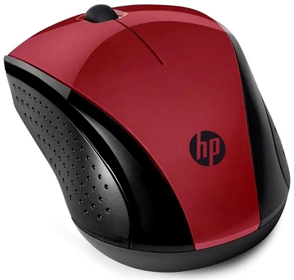 Egér HP Wireless Mouse 220 Sunset Red Lifestyle