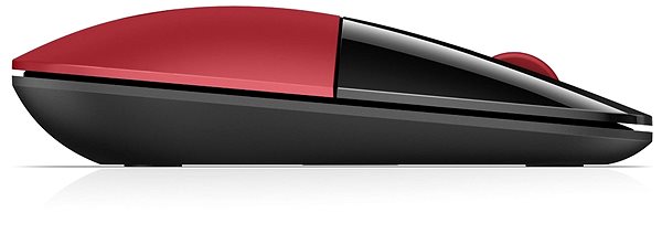 Egér HP Wireless Mouse Z3700 Cardinal Red Oldalnézet