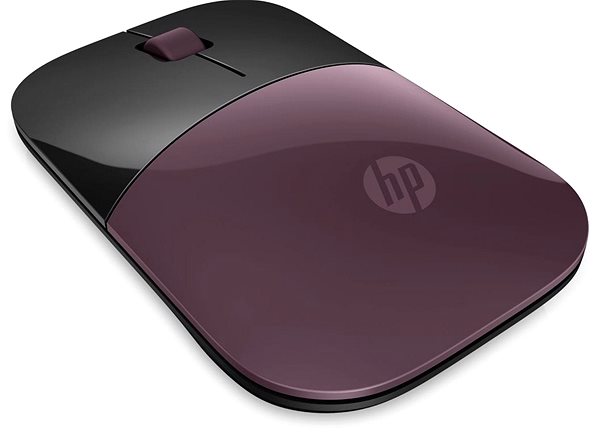 Myš HP Wireless Mouse Z3700 Berry Mauve Lifestyle