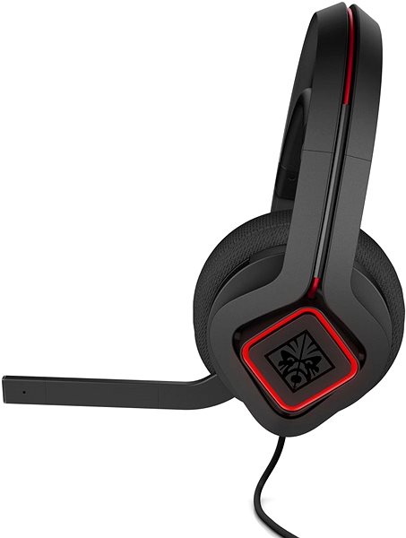 Gaming Headphones OMEN by HP Mindframe Prime Headset, Black Lateral view