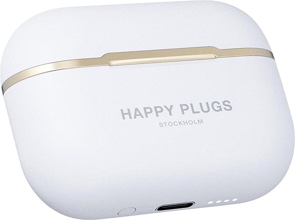 Wireless Headphones Happy Plugs Air 1 Zen White Connectivity (ports)
