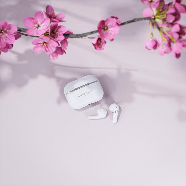 Wireless Headphones Happy Plugs Hope White Lifestyle