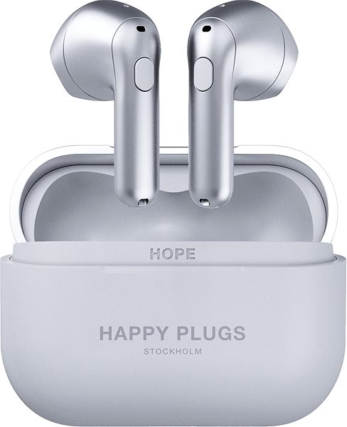 Wireless Headphones Happy Plugs Hope Silver Screen