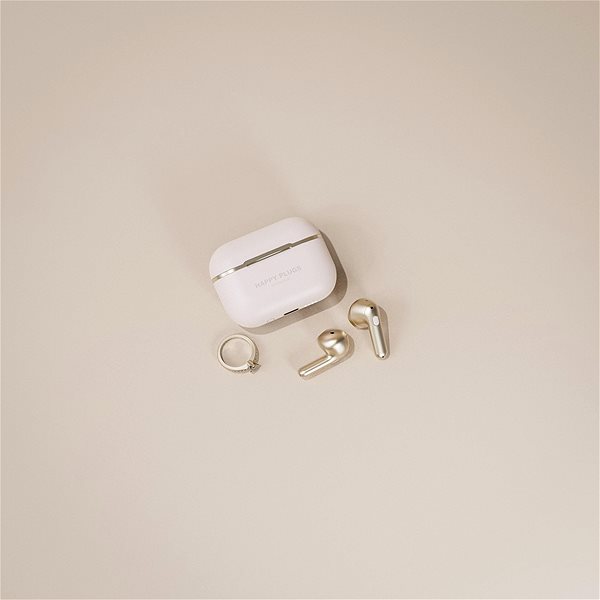 Wireless Headphones Happy Plugs Hope Gold Lifestyle