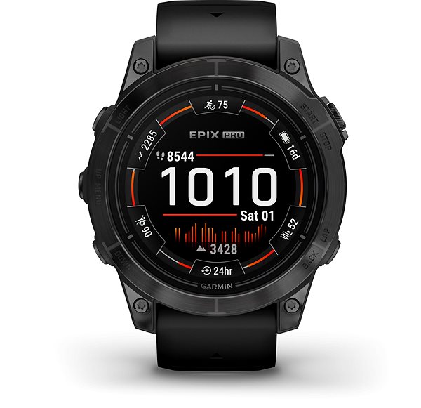 Smart Watch Garmin Epix Pro 47mm Slate Gray/Black Band ...