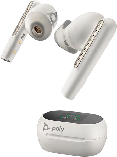 Kabellose Kopfhörer HP Poly Voyager Free 60+ UC USB-C White ...